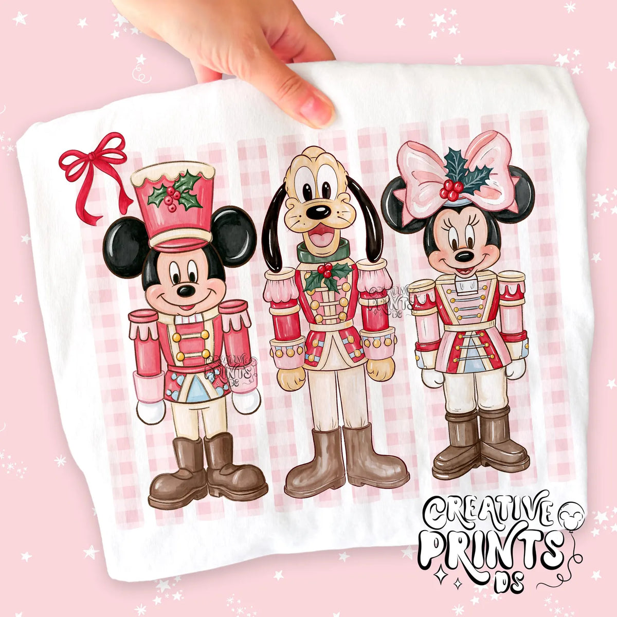 Pink Nutcracker Mouse Friends PNG