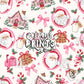 Cozy Christmas Santa Seamless Pattern