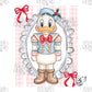Sailor Duck Nutcracker PNG