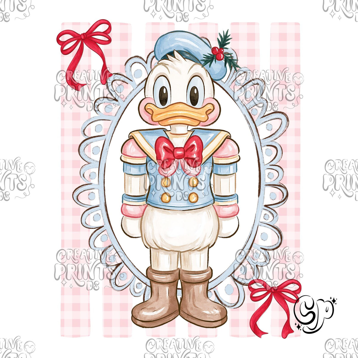 Sailor Duck Nutcracker PNG