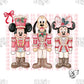 Pink Nutcracker Mouse Friends PNG