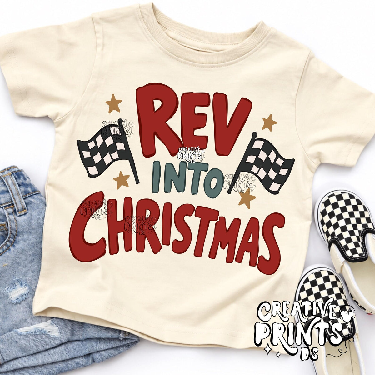 Rev Into Christmas PNG