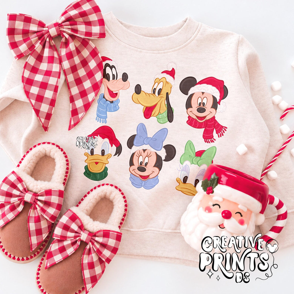 Christmas Mouse Friends PNG