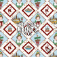 NYC Christmas Elf Diamond Patchwork Seamless Pattern