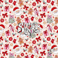 Santa Claus Gingerbread Man Christmas Seamless Pattern