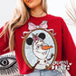 Framed Magical Snowman PNG