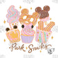 Park Snacks Sublimation Design Png