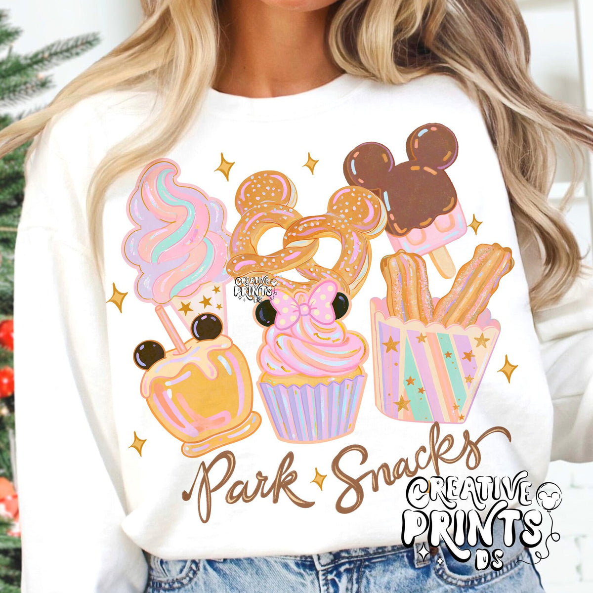 Park Snacks Sublimation Design Png