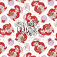 Mermaid Princess Christmas Seamless Pattern