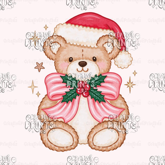 Christmas Teddy Bear PNG