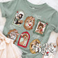 Framed Woodland Friends Christmas PNG