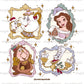 Framed Princess Christmas PNGs