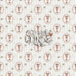 Christmas Mouse Nutcracker Seamless Pattern - Green
