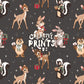 Winter Woodland Friends Seamless Pattern Files